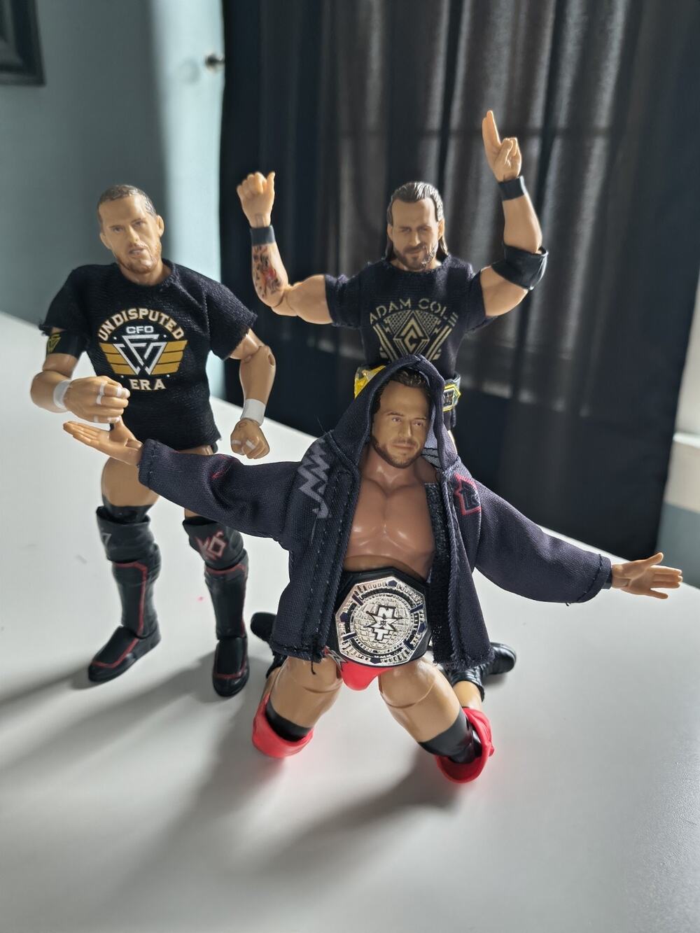 wwe / AEW Custom Undisputed Era 3 Pack With Accessories